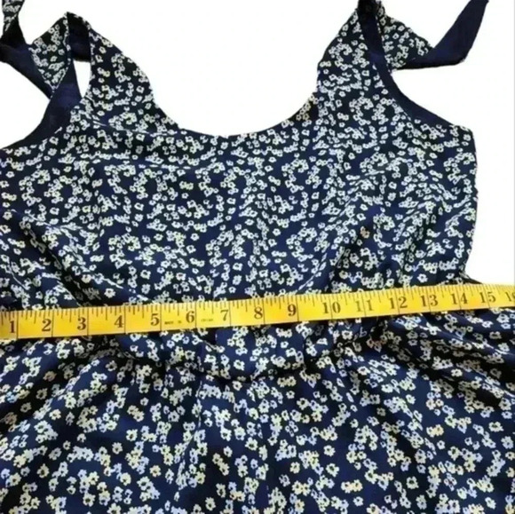 Forest Lily Romper Whimsigoth Fairy Grunge Womens 8 Y2K 90s Style Ditsy Floral - Picture 9 of 11